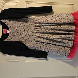 Hello Kitty Dress with Black Cardigan
